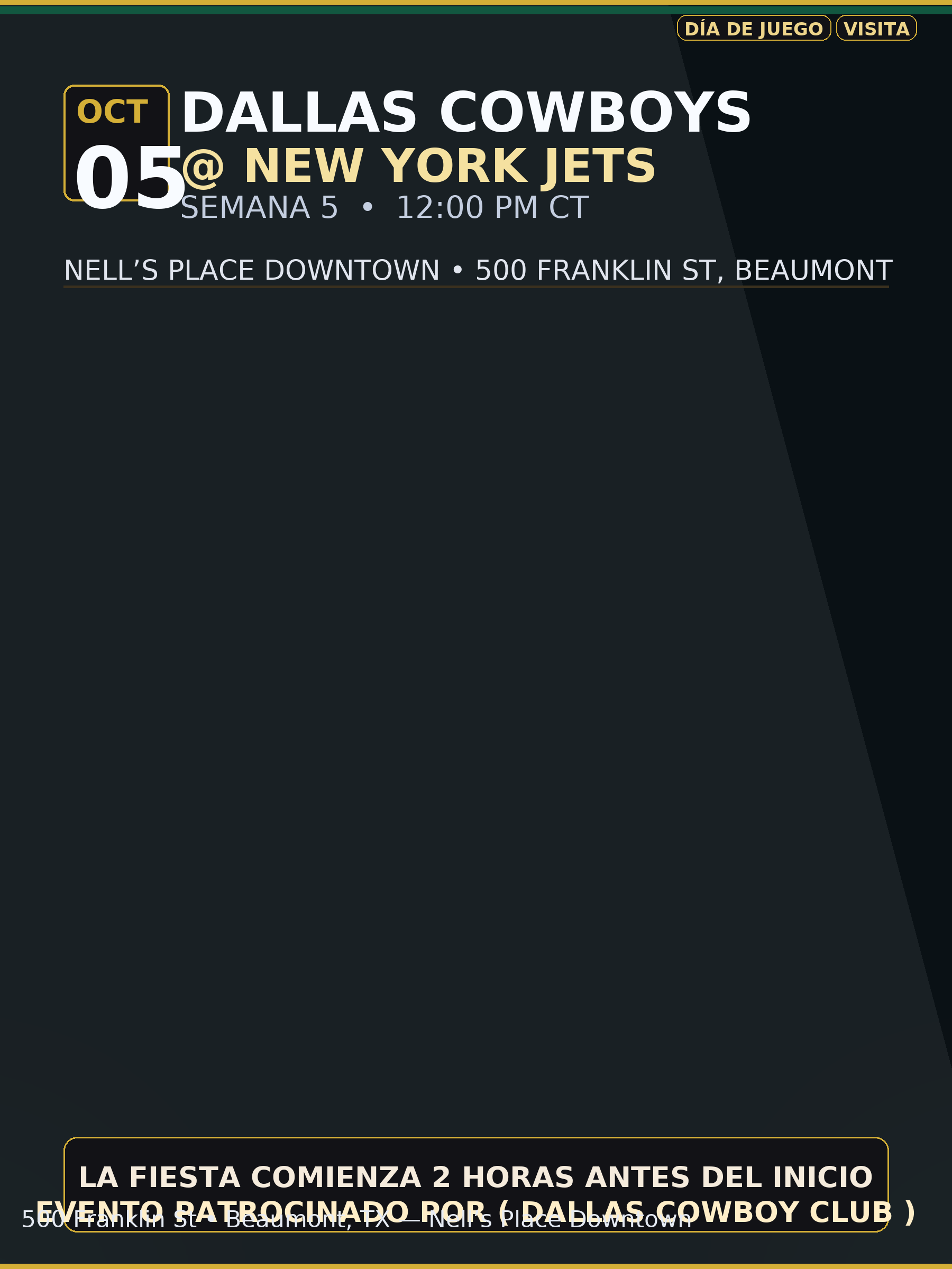 Dallas Cowboys @ New York Jets (ES)