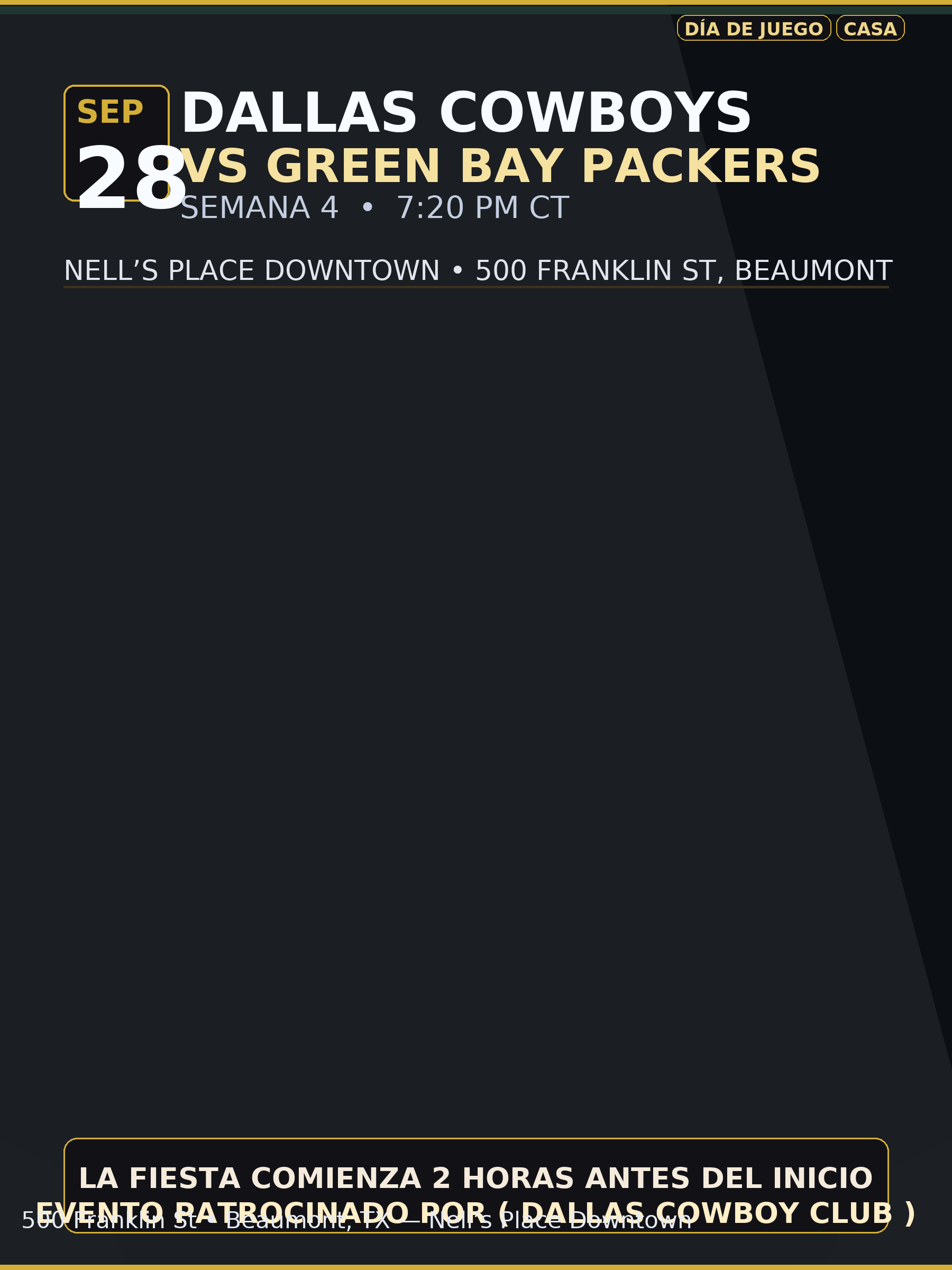 Dallas Cowboys vs Green Bay Packers (ES)