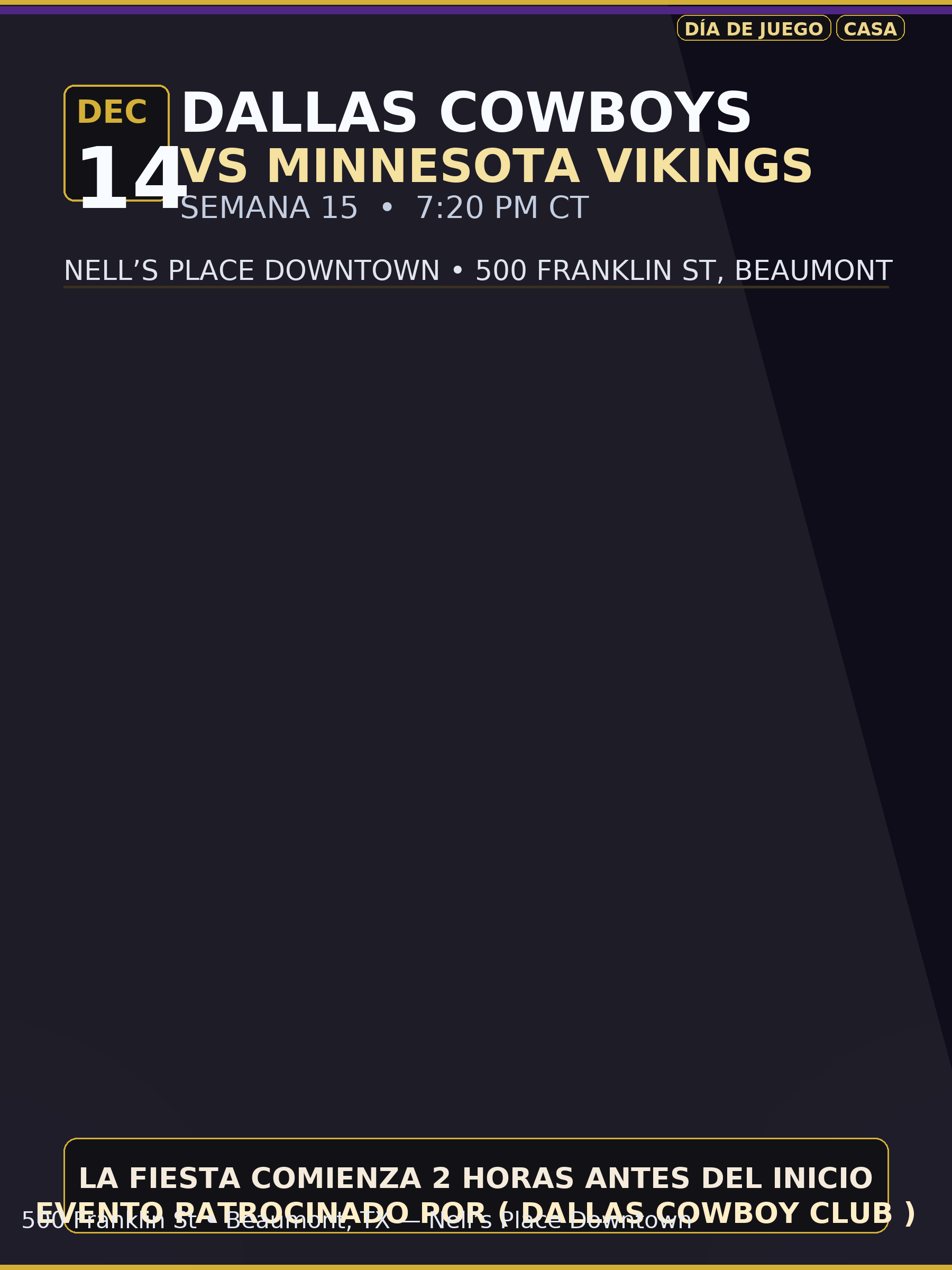 Dallas Cowboys vs Minnesota Vikings (ES)