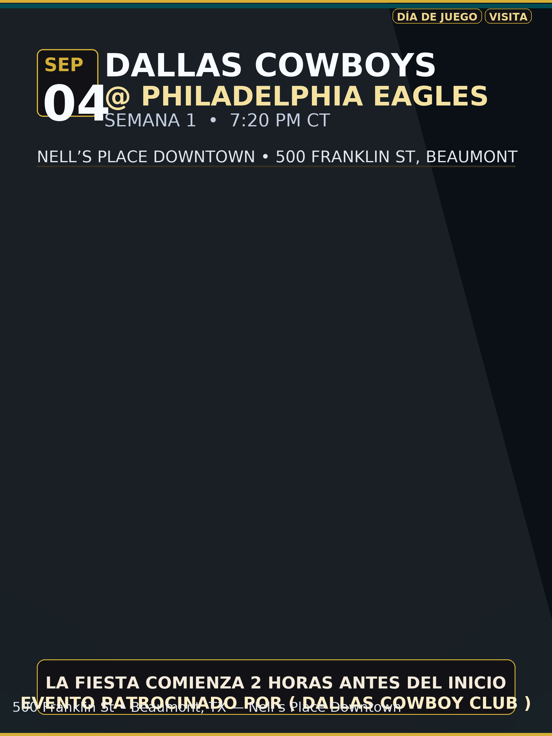 Dallas Cowboys @ Philadelphia Eagles (ES)