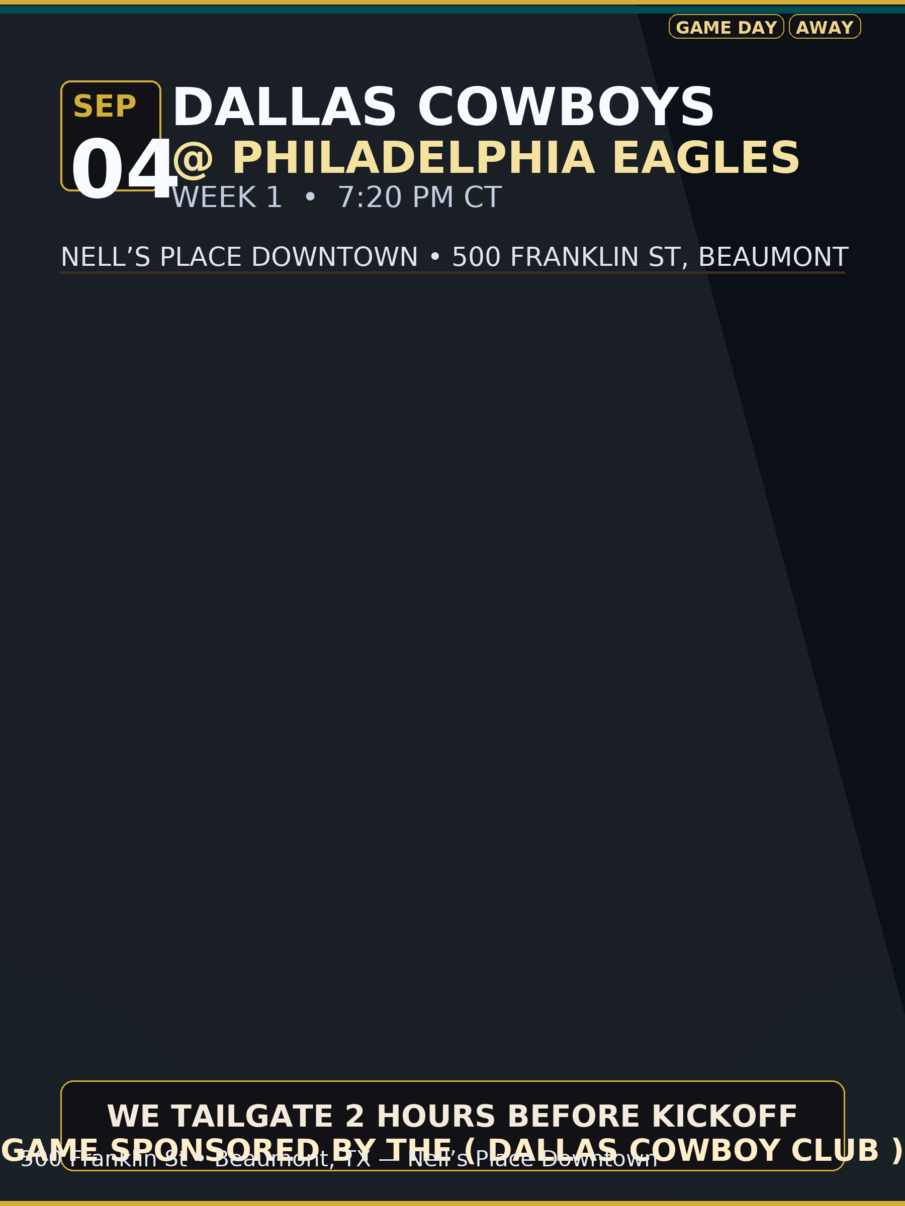 Dallas Cowboys @ Philadelphia Eagles